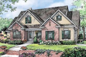 Traditional Exterior - Front Elevation Plan #929-781