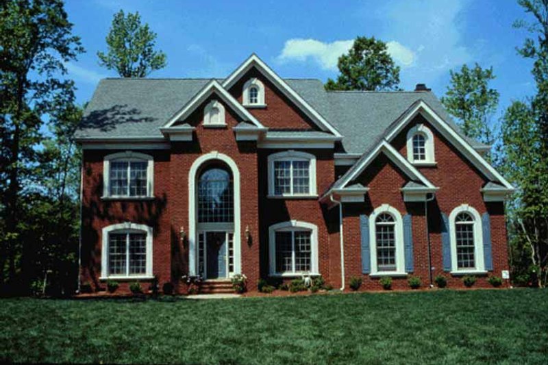 Dream House Plan - Colonial Exterior - Front Elevation Plan #453-351