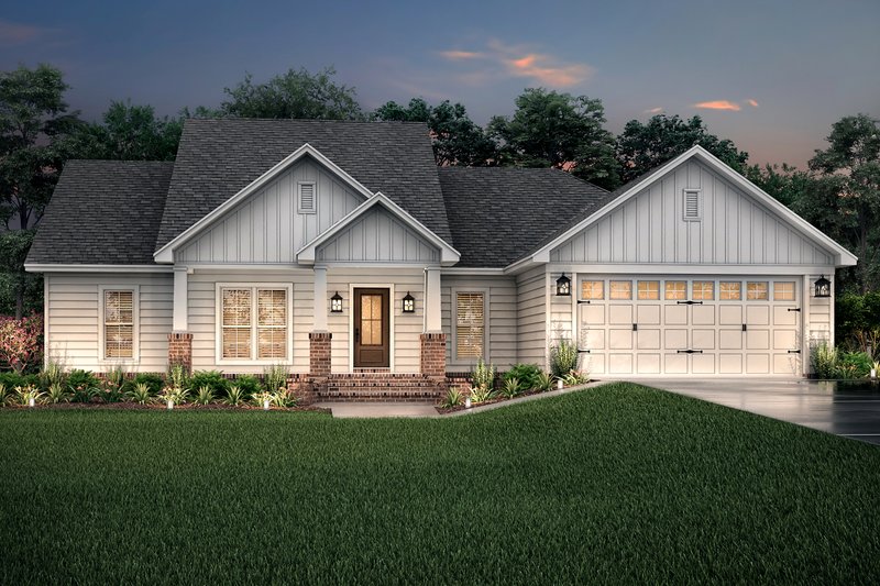 Home Plan - Craftsman Exterior - Front Elevation Plan #430-78