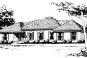 Traditional Style House Plan - 3 Beds 2 Baths 2184 Sq/Ft Plan #10-149 