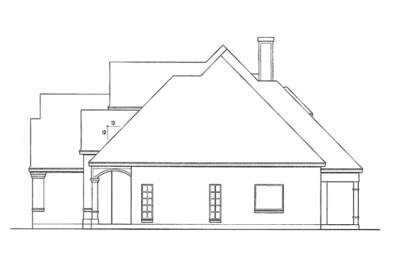 Home Plan - Floor Plan - Other Floor for Traditional House Plan #40-491 - 3 bed, 2.5 bath