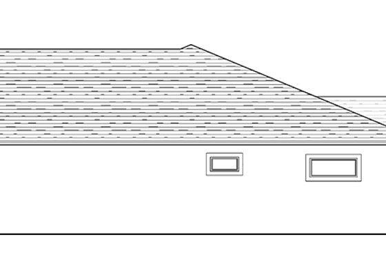 Exterior - Other Elevation for Traditional House Plan #1058-118 - 3 bed, 2 bath
