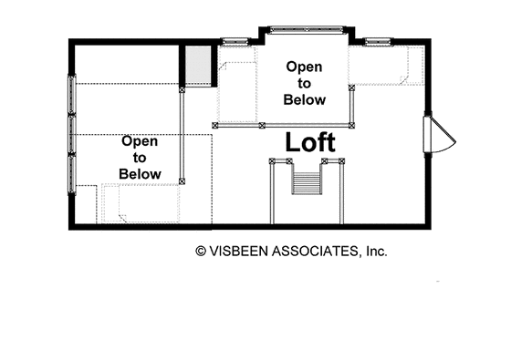 Floor Plan - Other Floor for Craftsman House Plan #928-232 - 3 bed, 3.5 bath