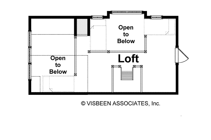 Home Plan - Floor Plan - Other Floor for Craftsman House Plan #928-232 - 3 bed, 3.5 bath