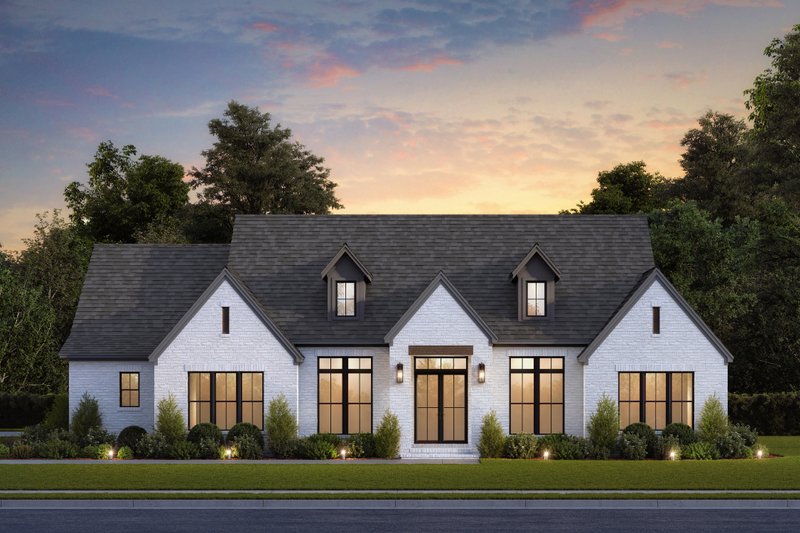 Dream House Plan - Contemporary Exterior - Front Elevation Plan #430-374