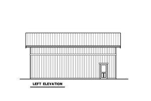 Exterior - Other Elevation for Barndominium House Plan #1070-241 - 1 bed, 1 bath