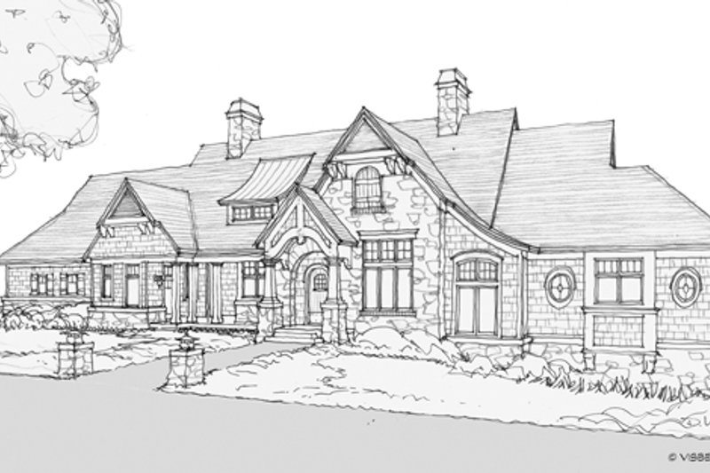 Dream House Plan - Exterior - Front Elevation 4 for Country House Plan #928-264 - 4 bed, 4.5 bath