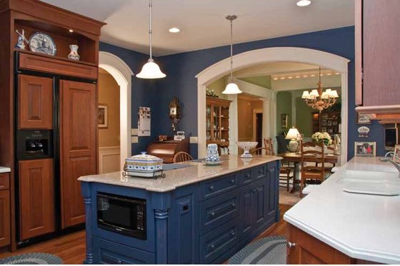 Interior - Kitchen 3 for Tudor House Plan #928-27 - 4 bed, 3.5 bath