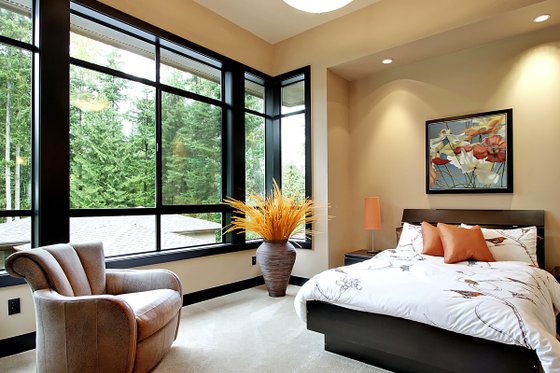 Interior - Bedroom 1 for Modern House Plan #132-221 - 4 bed, 4.5 bath
