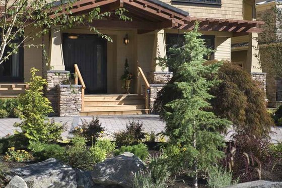 Exterior - Front Elevation 9 for Traditional House Plan #48-877 - 4 bed, 4.5 bath