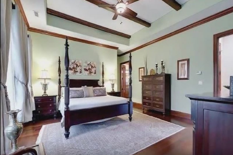 Home Plan - Interior - Master Bedroom for Craftsman House Plan #54-478 - 3 bed, 3.5 bath
