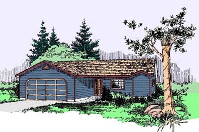 Dream House Plan - Traditional Exterior - Front Elevation Plan #60-523