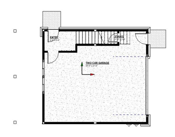 House Blueprint - Modern Floor Plan - Main Floor Plan #895-137