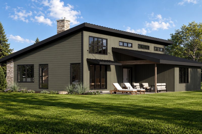 Modern Style House Plan - 3 Beds 3 Baths 2342 Sq/Ft Plan #1064-503 ...