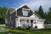 Craftsman Style House Plan - 4 Beds 2.5 Baths 2426 Sq/Ft Plan #51-1353 