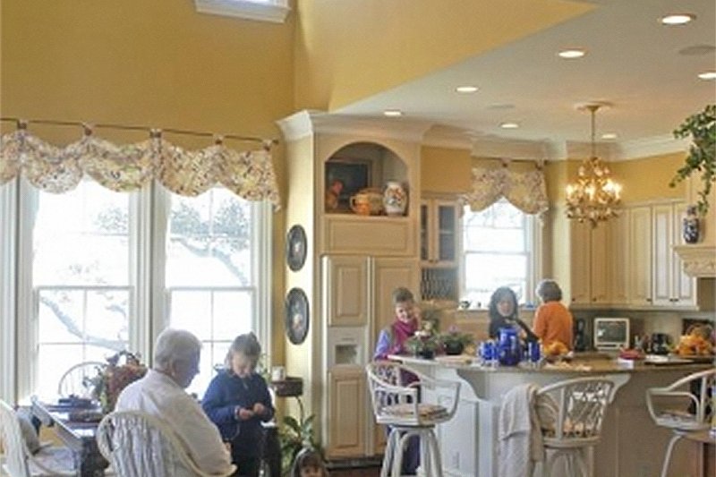 Home Plan - Interior - Kitchen for Classical House Plan #137-222 - 3 bed, 3 bath