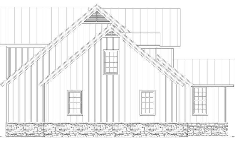 House Blueprint - Exterior - Other Elevation for Traditional House Plan #932-507 - 3 bed, 2.5 bath