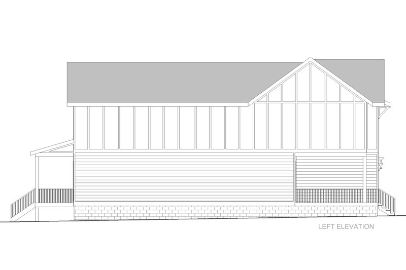 Dream House Plan - Exterior - Other Elevation 1 for Farmhouse House Plan #1085-8 - 3 bed, 2.5 bath