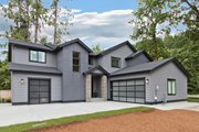 Contemporary Style House Plan - 5 Beds 3.5 Baths 3319 Sq/Ft Plan #569-38 