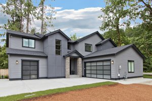 Contemporary Exterior - Front Elevation Plan #569-38