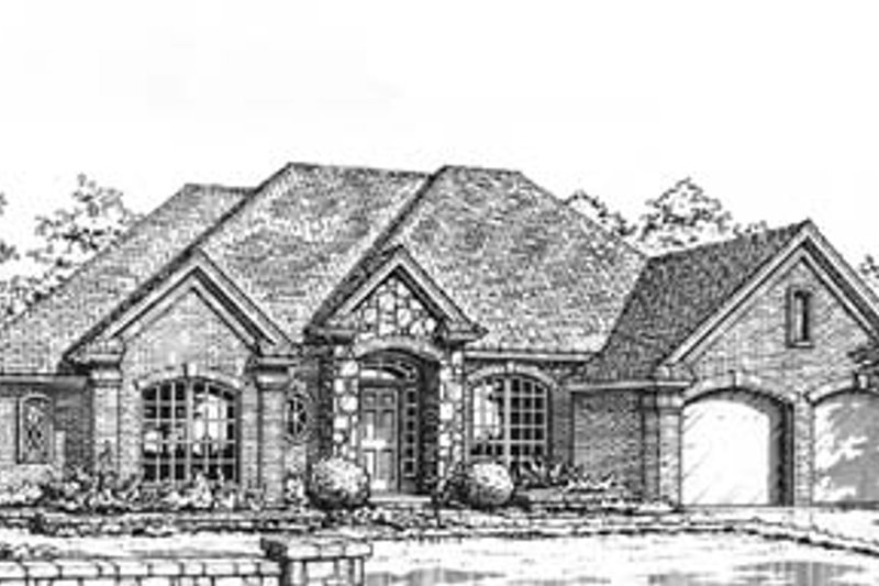 Traditional Style House Plan - 3 Beds 2 Baths 2128 Sq/Ft Plan #310-594