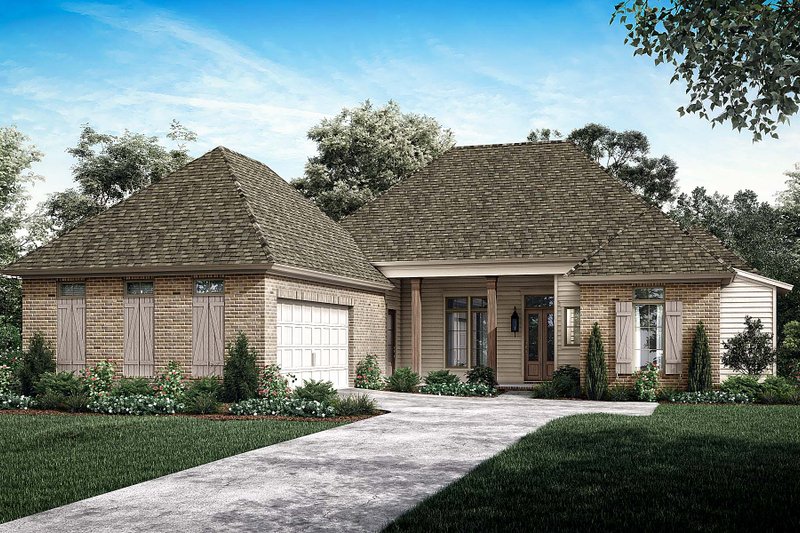 Traditional Style House Plan - 4 Beds 3 Baths 2095 Sq/Ft Plan #1081-17