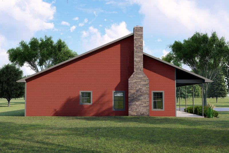 Dream House Plan - Exterior - Other Elevation 1 for Farmhouse House Plan #1064-136 - 3 bed, 3 bath