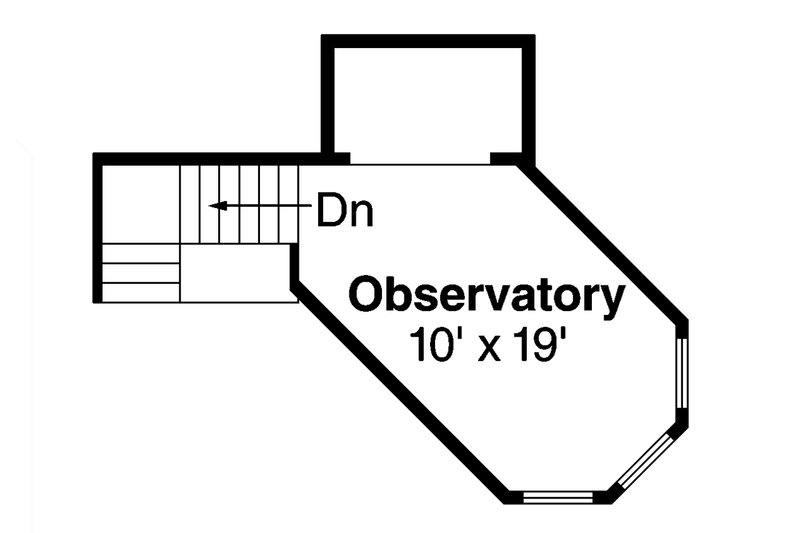 House Design - Floor Plan - Upper Floor for Country House Plan #124-917 - 1 bed, 2 bath