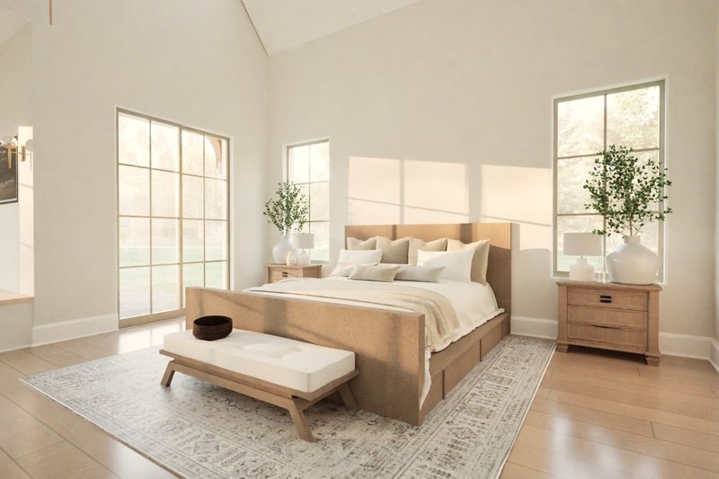 Dream House Plan - Interior - Master Bedroom for Modern House Plan #1116-54 - 4 bed, 4.5 bath