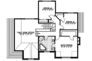 European Style House Plan - 3 Beds 1.5 Baths 2315 Sq/Ft Plan #138-169 