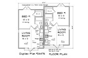 Cottage Style House Plan - 1 Beds 1 Baths 790 Sq/Ft Plan #513-2272 