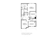 Craftsman Style House Plan - 5 Beds 2.5 Baths 2824 Sq/Ft Plan #53-521 