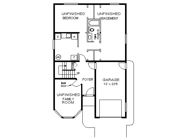 Dream House Plan - European Floor Plan - Lower Floor Plan #18-217