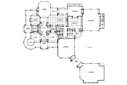 Craftsman Style House Plan - 5 Beds 5 Baths 11000 Sq/Ft Plan #132-565 