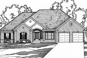 Traditional Exterior - Front Elevation Plan #31-128