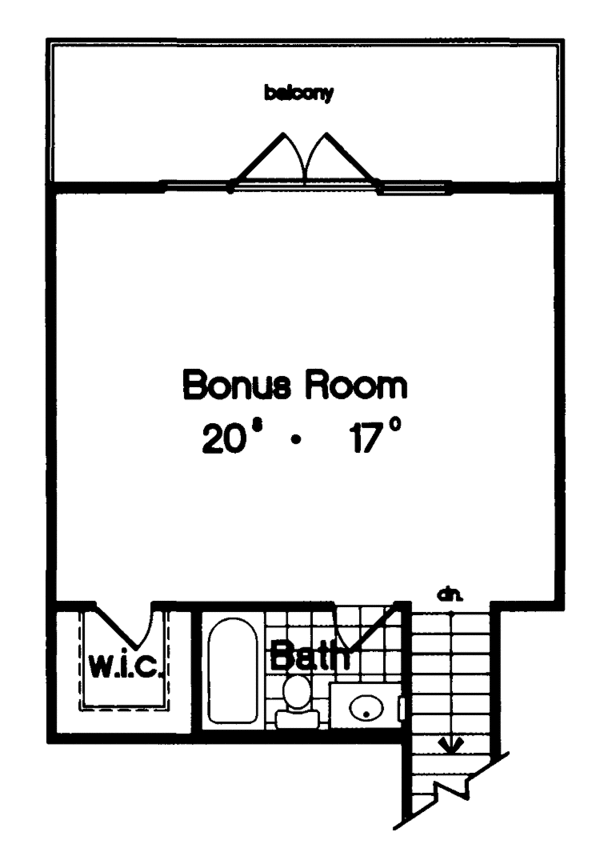 Home Plan - Country Floor Plan - Other Floor Plan #417-757
