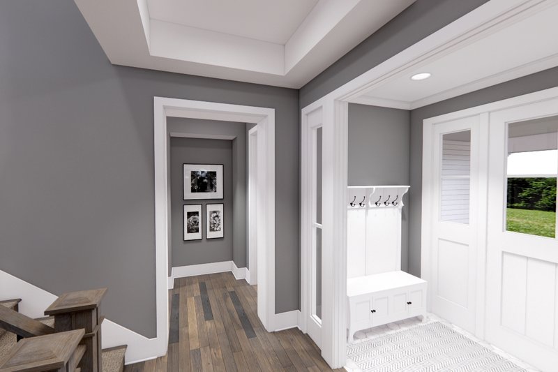 Dream House Plan - Interior - Entry 3 for Farmhouse House Plan #51-1564 - 4 bed, 3.5 bath