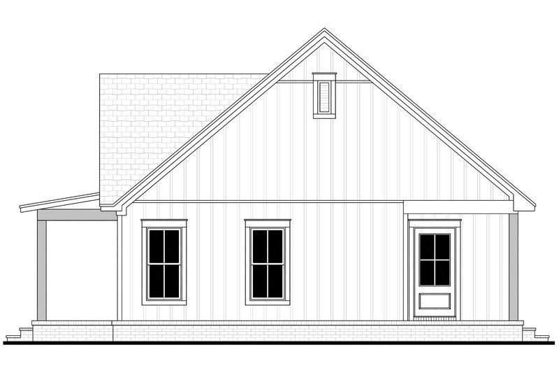 House Design - Exterior - Other Elevation 1 for Traditional House Plan #430-289 - 1 bed, 1 bath