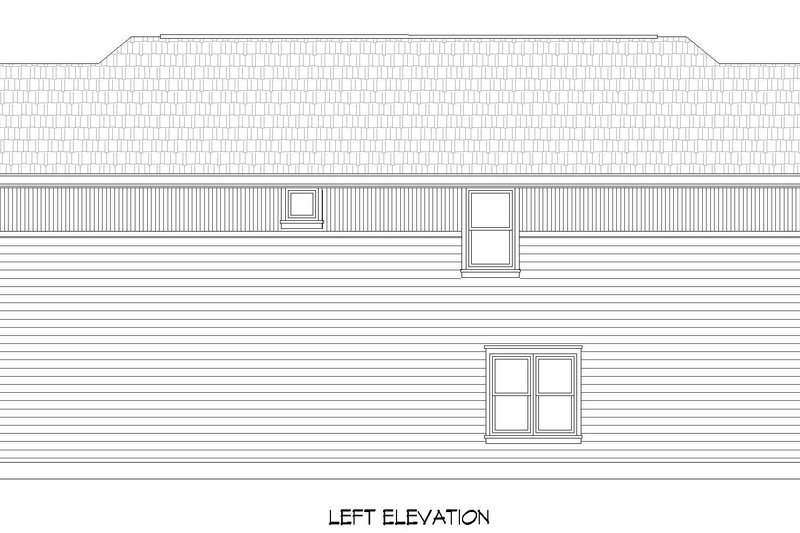 House Blueprint - Exterior - Other Elevation for Contemporary House Plan #932-773 - 3 bed, 2.5 bath