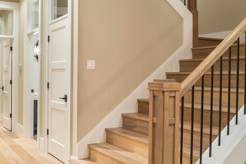 House Plan Design - Stairs - 4900 square foot Colonial home