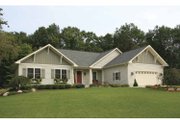 Craftsman Style House Plan - 4 Beds 3.5 Baths 2582 Sq/Ft Plan #928-126 