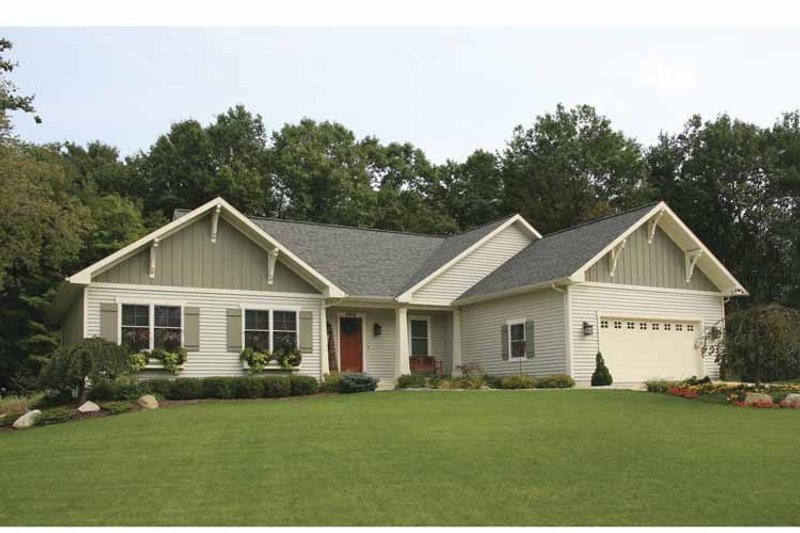 Home Plan - Exterior - Front Elevation 3 for Craftsman House Plan #928-126 - 4 bed, 3.5 bath