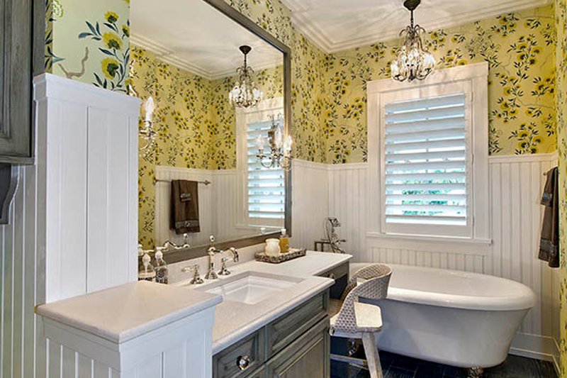House Blueprint - Interior - Bathroom for Country House Plan #1017-157 - 4 bed, 6.5 bath