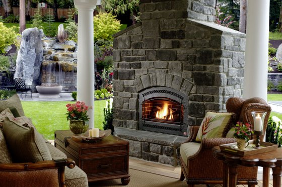 Exterior - Outdoor Living for Victorian House Plan #132-175 - 4 bed, 4.5 bath