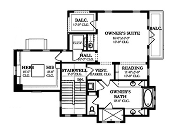 Home Plan - Mediterranean Floor Plan - Other Floor Plan #1058-155