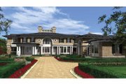 Prairie Style House Plan - 4 Beds 6 Baths 9820 Sq/Ft Plan #132-354 