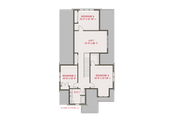 Tudor Style House Plan - 5 Beds 3 Baths 2930 Sq/Ft Plan #461-101 