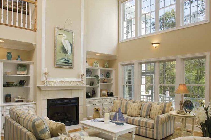 Home Plan - Interior - Family Room for Southern House Plan #930-123 - 3 bed, 3 bath
