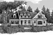 Bungalow Style House Plan - 4 Beds 4 Baths 2891 Sq/Ft Plan #927-419 