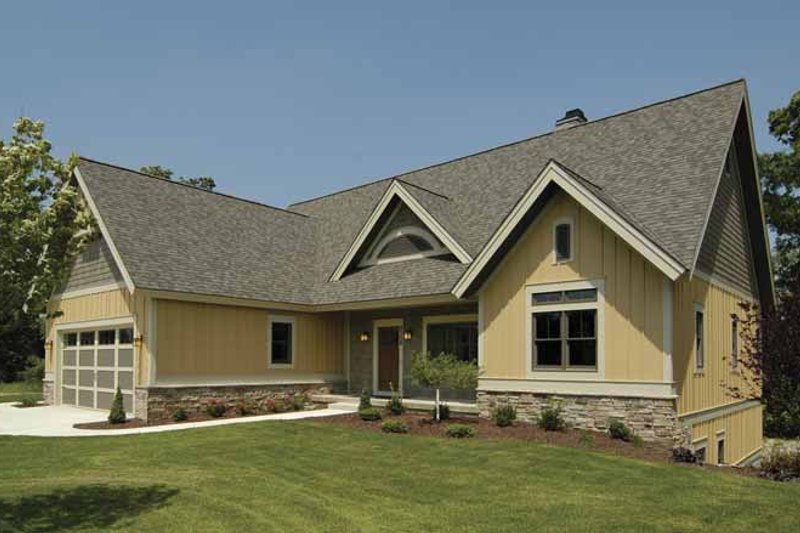 Home Plan - Exterior - Front Elevation 4 for Craftsman House Plan #928-88 - 3 bed, 2.5 bath